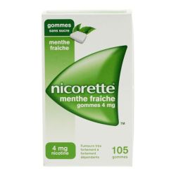 Nicorette - 4Mg Gomme Menthe Fraiche - Bo