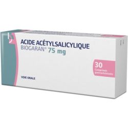Acide Acetylsalicylique Biogaran Cpr 75Mg 30