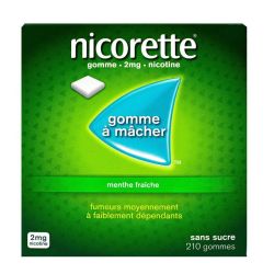 Nicorette - 2Mg Gomme Menthe Fraiche - 21