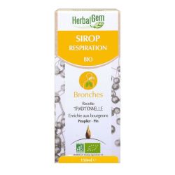 Herbalgem - Sirop Respiration Bio - 150Ml