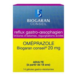 Omeprazole Biog - Conseil 20Mg - 14Gel