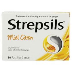 Strepsils Miel Citron - B/36 Pastilles