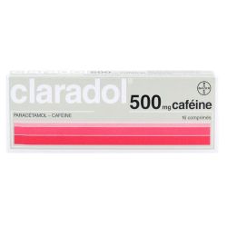 Claradol Cafeine 500Mg/50Mg Cpr S C B/16