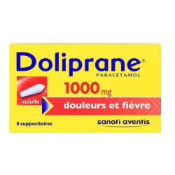 Doliprane 1G Suppo Ad B/8