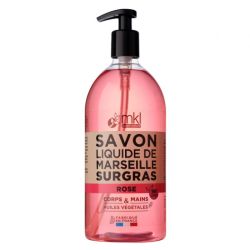 Mkl - Savon Liq De Marseille Rose Damas -