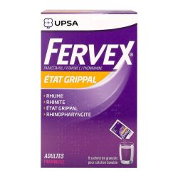 Fervex Gl Framboise Sachet Adulted B/8