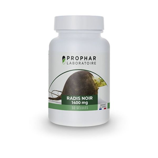 Prophar - Radis Noir  racine - 50 Gelules