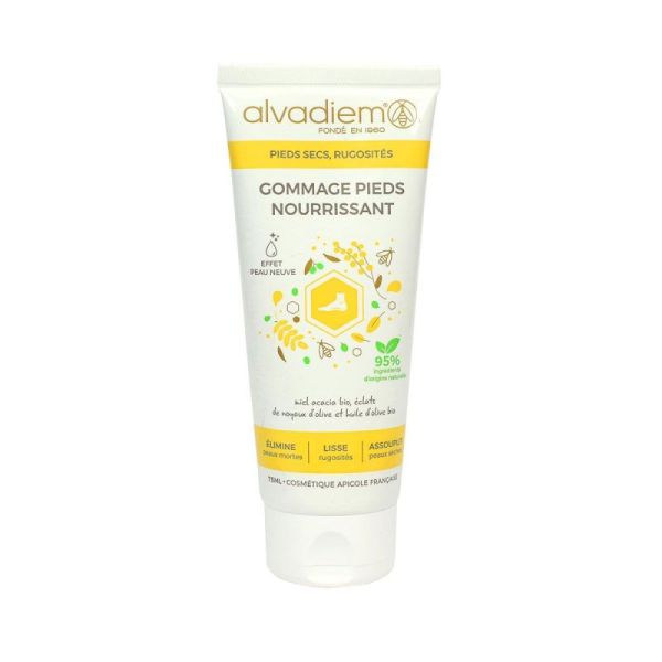 Alvadiem - Gommage Pieds Nourrissant 75Ml