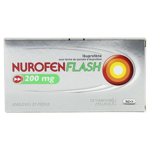 Nurofenflash 200Mg - Boite De 12 Cpr