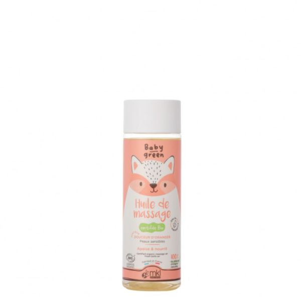 Mkl Huile Massage Bebe Bio 100Ml