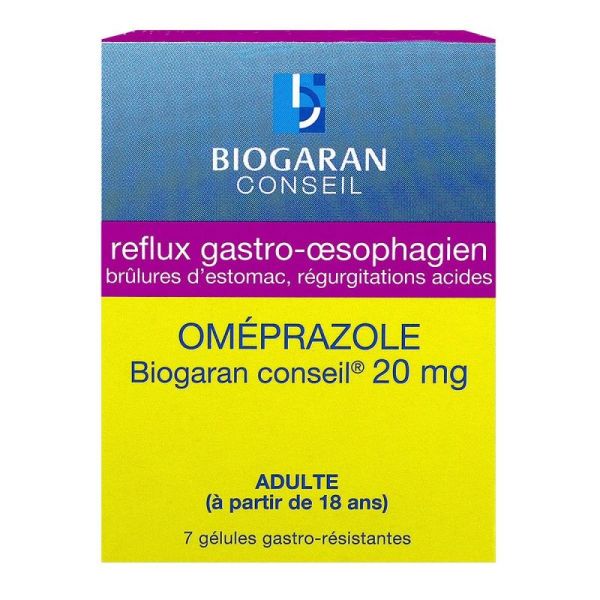 Omeprazole Biog Conseil - 20Mg Gelu 7