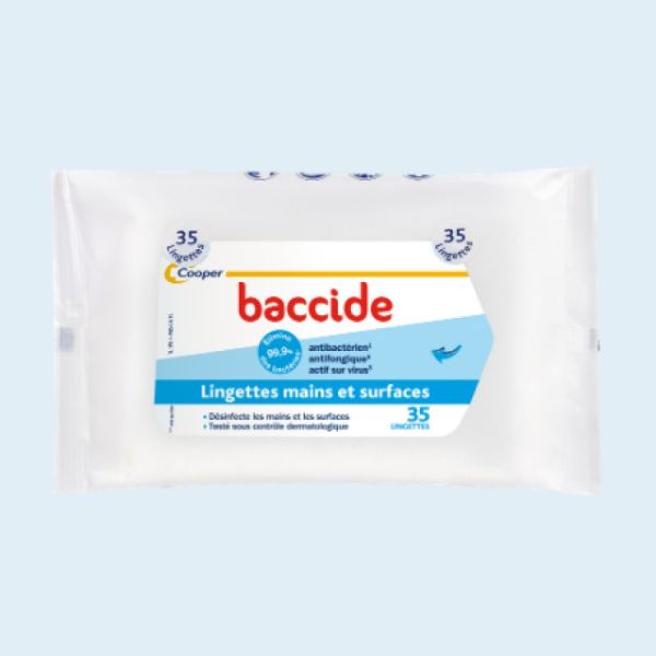 Baccide - Lingettes Sachet 35