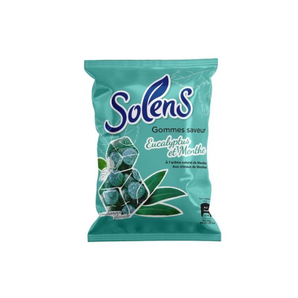 Solens - Gommes Eucalyptus menthol - 100 gr