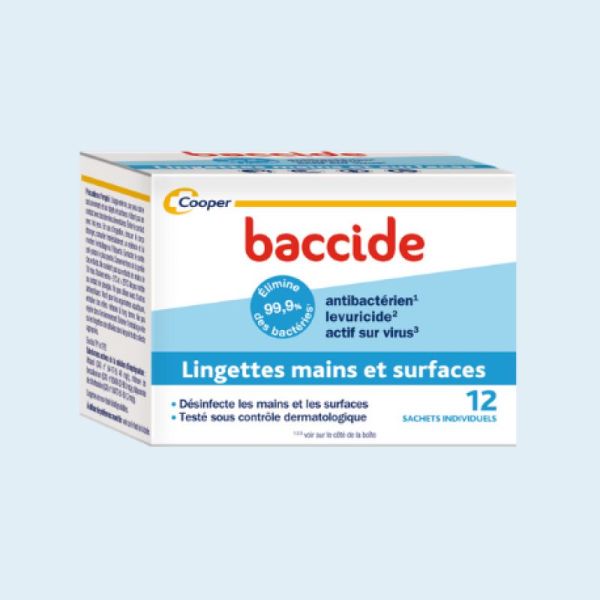 Baccide - Lingette Indiv - Bte12