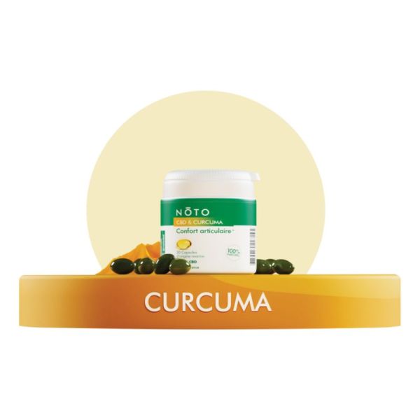 Noto - Confort Arti Cbd Curcuma - 30 Caps