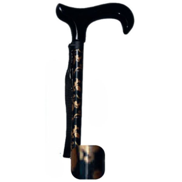 Canne - Vario Harmonie Noire Motif Arabesque