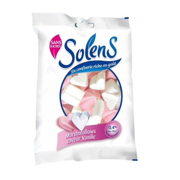 Solens - Marschmallows vanille sans sucres - 100 gr