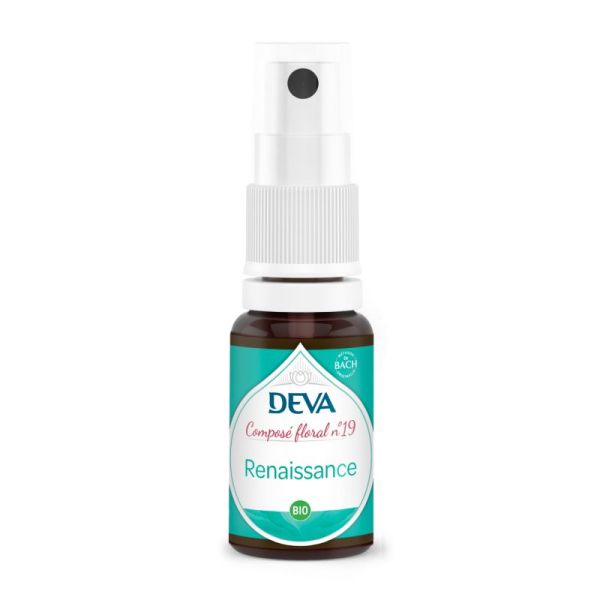 Deva - Elixir floral mélange C19 Renaissance - spray 15ml