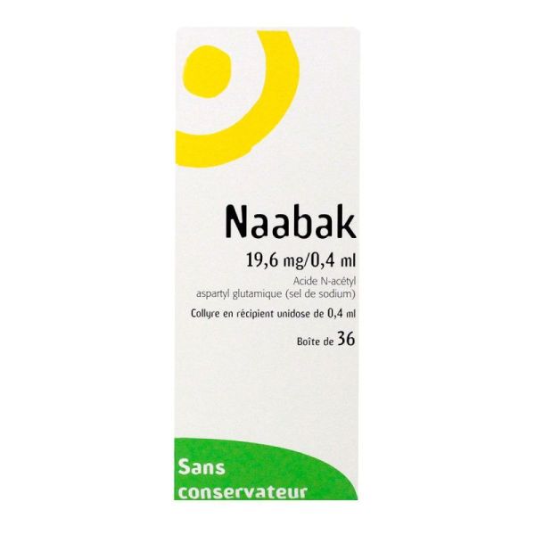 Naaxia = Naabak 19,6Mg/0,4Ml Collyre 36Un
