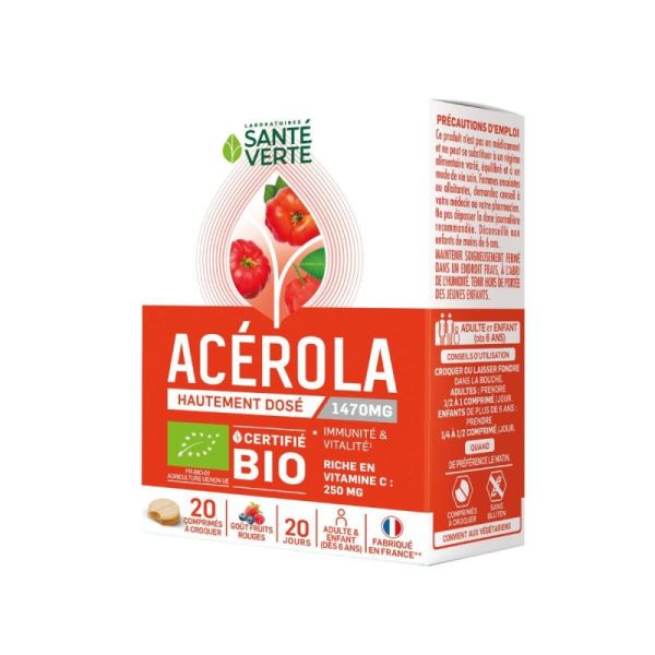 Sante Verte - Toniphyt Acerola Bio - 20 C