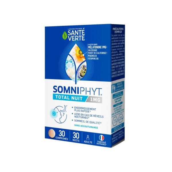 Sante Verte - Somniphyt 30 Melatonine 1Mg
