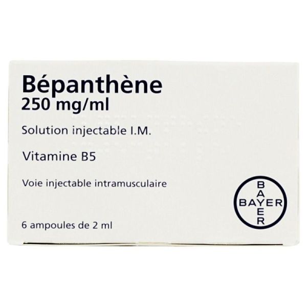 Bepanthene 250Mg/Ml S Inj B/6Amp/2Ml