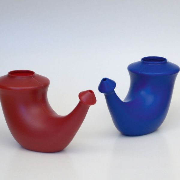 Rhino Horn Lavage Nez Bleu taille adulte