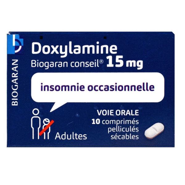 Doxylamine Biogaran Conseil Comprime Pell