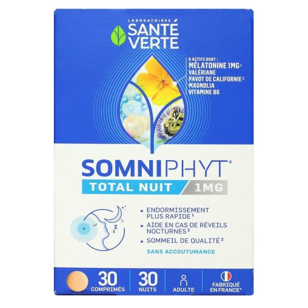Sante Verte - Somniphyt 30 Melatonine 1Mg