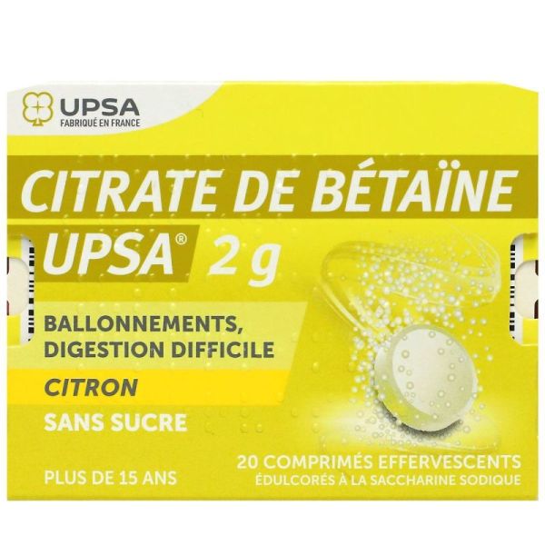 Citrate De Betaine 20 Cps