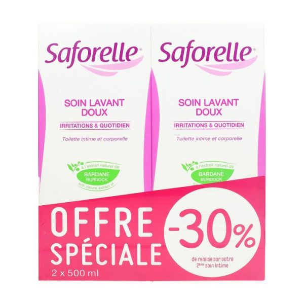Saforelle Soin Lavant Doux Lot 2500Ml