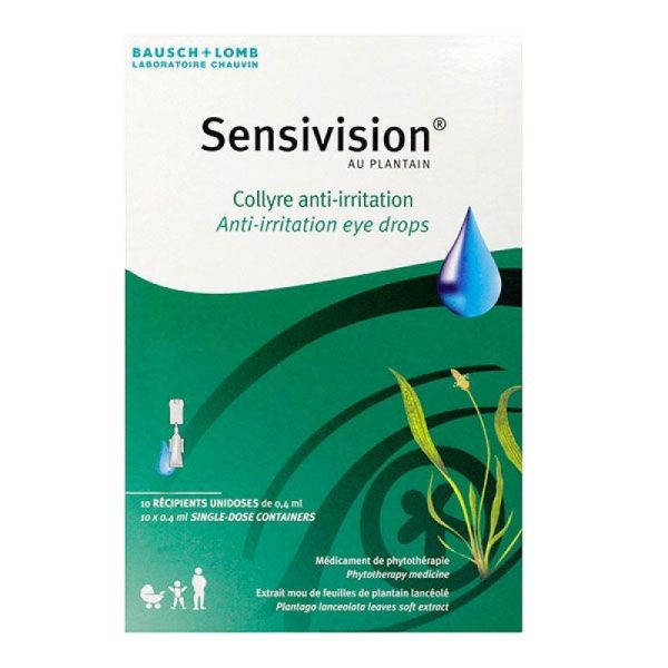 Sensivision - Collyre B/10Unid/0,4Ml