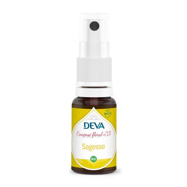 Deva - Elixir floral mélange C13 Sagesse-  spray 15ml