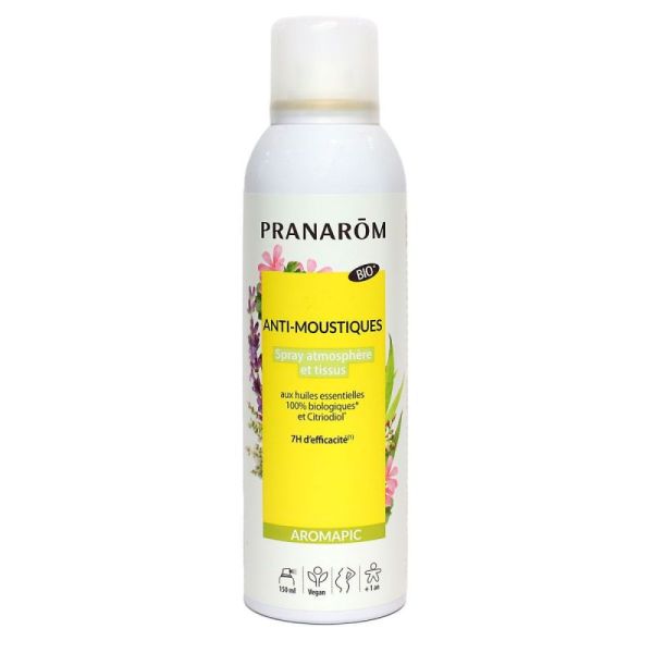 Pranarom Aromapic Anti-Moustique Atmosphère et textiles - spray 150ml