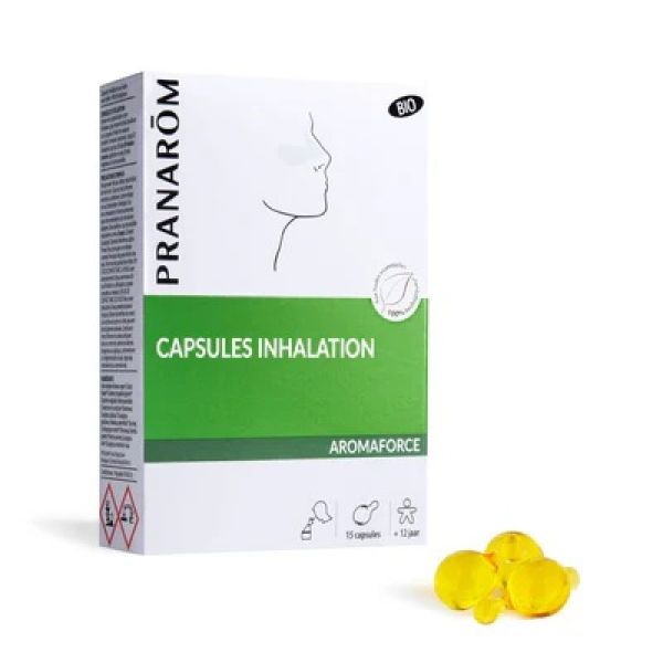 Pranarom - Aromaforce Inhalation Capsule - bte 15