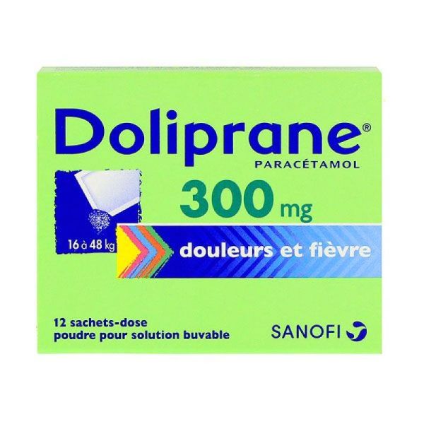 Doliprane 300Mg Pdr S Buv 12Sach