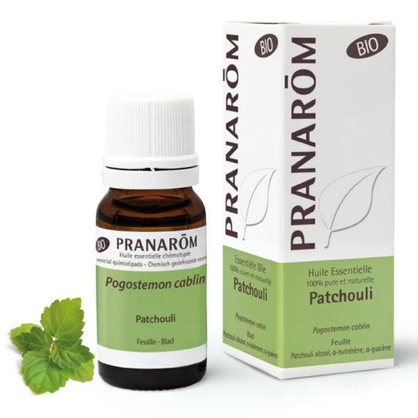 Pranarom He Bio Patchouli Feuille 10 Ml