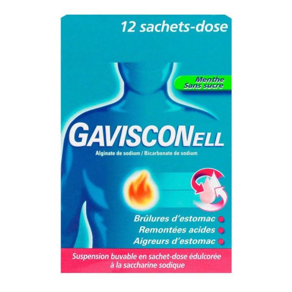 Gavisconell Susp Buv Ss Suc - Boite De 12