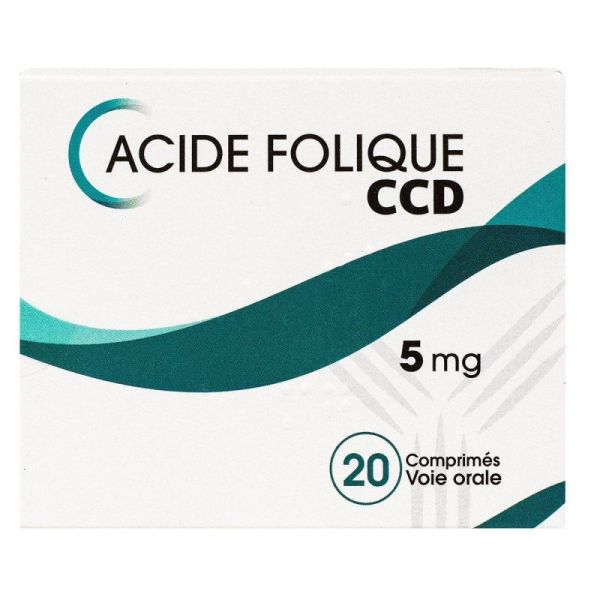 Acide Folique Ccd 5Mg Cpr B/20