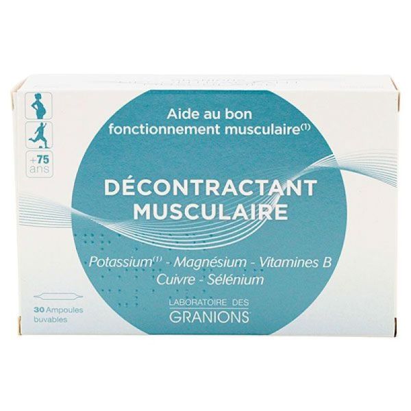 Granions Decontractant Musculaire - 30Amp