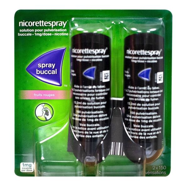 Nicorettespray 1Mg/Dose Fruit 2Fl/13,2Ml