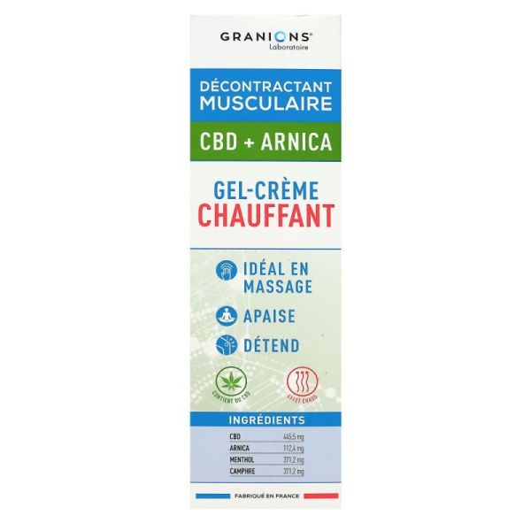 Granions - D Musc Gel-Cr Chauff 75Ml