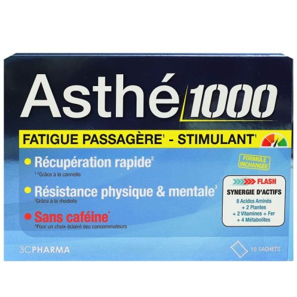 3C Pharma Asthe 1000A Bte 10 Sachets