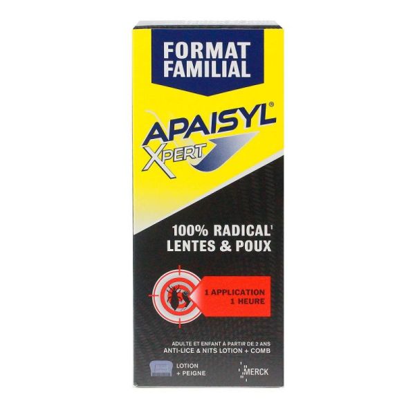 Apaisyl - Xpert Poux Lente 200Ml