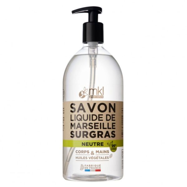 Mkl - Savon Liquide  De Marseille Neutre Surgras -1l