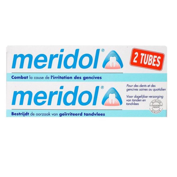 Meridol - Dentifrice Gencives Lot 2