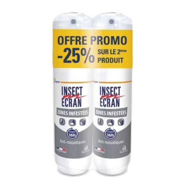 Insect Ecran Zone Infestée - spray 100Mx2 -25%