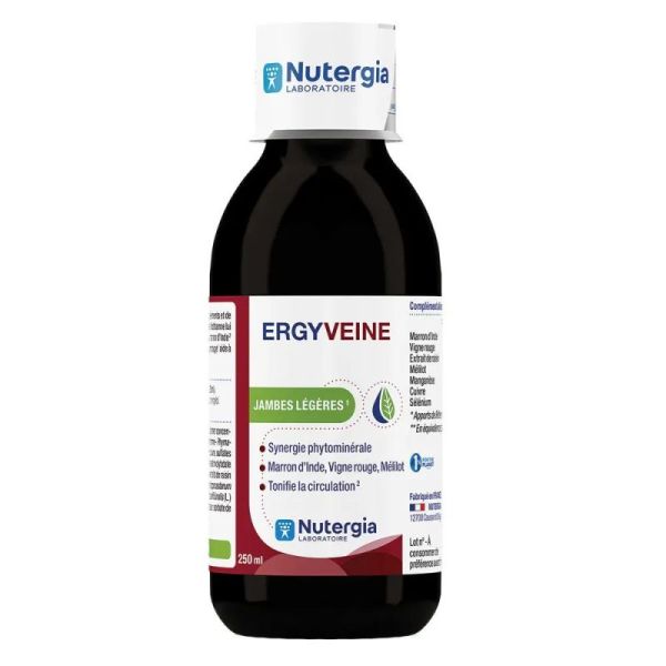 Nutergia - Ergyveine - Fl 250Ml
