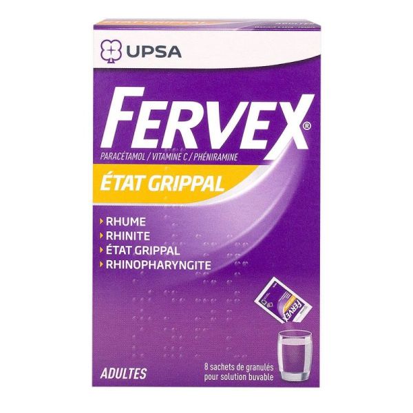 Fervex Gl Sol Buv B/8Sach