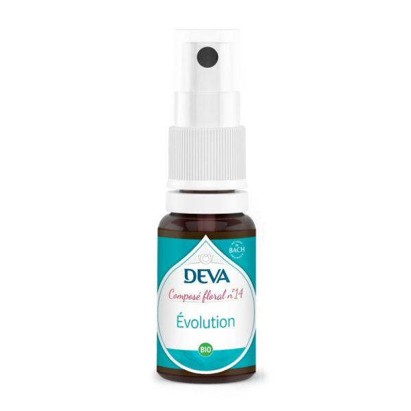 Deva - Elixir floral mélange C14 Evolution -spray 15ml